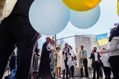 An “ad-hoc” committee of Rabbis for Peace in Ukraine organized a peaceful rally in front of the United States Mission to the UN. In order to “raise a voice of moral conscience.” During the Fast of Esther on the eve of Purim. Rabbi  Avi Weiss of The Bayit and other Rabbinical community figures spoke to the public on the need for peace and understanding and necessity to end the war. 
In conclusion of the rally was a peaceful civil disobedience.  
Manhattan, NYC. Wednesday, March 16, 2022. (C) Bianca Otero