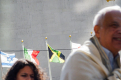 An “ad-hoc” committee of Rabbis for Peace in Ukraine organized a peaceful rally in front of the United States Mission to the UN. In order to “raise a voice of moral conscience.” During the Fast of Esther on the eve of Purim. Rabbi  Avi Weiss of The Bayit and other Rabbinical community figures spoke to the public on the need for peace and understanding and necessity to end the war. 
In conclusion of the rally was a peaceful civil disobedience.  
Manhattan, NYC. Wednesday, March 16, 2022. (C) Bianca Otero