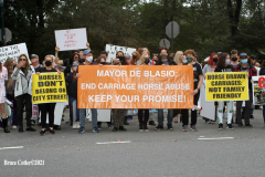 New York,   Anti Fur protest in Manhattan. Protestors marched through the streets of Manhattan and targeted high end clothes stores that sell Fur products.