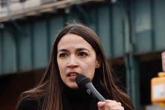 Rep. Ocasio-Cortez rallies with volunteers, Assembly member Reyes, and Assembly member Fernandez on Sunday, March 27
Parkchester, The Bronx

(C) Steve Sands / New York Newswire