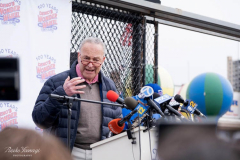 NEW YORK  Luna Park amusement park reopened at Coney Island on Friday for the first time since the coronavirus pandemic started.

The park has been waiting since October 2019 to welcome back guests, and it’s added six new, family-friendly rides for Opening Day, New York City Mayor Bill de Blasio was on hand to cut the ribbon to open the park. Park workers disinfect the rides after each usage.
( Photos: Reiko Yanagi©2021)