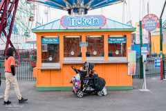 NEW YORK  Luna Park amusement park reopened at Coney Island on Friday for the first time since the coronavirus pandemic started.

The park has been waiting since October 2019 to welcome back guests, and it’s added six new, family-friendly rides for Opening Day, New York City Mayor Bill de Blasio was on hand to cut the ribbon to open the park. Park workers disinfect the rides after each usage.
( Photos: Reiko Yanagi©2021)