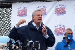 NEW YORK  Luna Park amusement park reopened at Coney Island on Friday for the first time since the coronavirus pandemic started.

The park has been waiting since October 2019 to welcome back guests, and it’s added six new, family-friendly rides for Opening Day, New York City Mayor Bill de Blasio was on hand to cut the ribbon to open the park. Park workers disinfect the rides after each usage