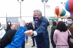 NEW YORK  Luna Park amusement park reopened at Coney Island on Friday for the first time since the coronavirus pandemic started.

The park has been waiting since October 2019 to welcome back guests, and it’s added six new, family-friendly rides for Opening Day, New York City Mayor Bill de Blasio was on hand to cut the ribbon to open the park. Park workers disinfect the rides after each usage