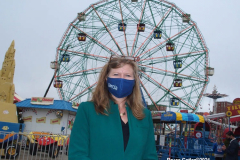 NEW YORK  Luna Park amusement park reopened at Coney Island on Friday for the first time since the coronavirus pandemic started.

The park has been waiting since October 2019 to welcome back guests, and it’s added six new, family-friendly rides for Opening Day, New York City Mayor Bill de Blasio was on hand to cut the ribbon to open the park. Park workers disinfect the rides after each usage