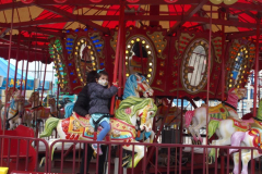 NEW YORK  Luna Park amusement park reopened at Coney Island on Friday for the first time since the coronavirus pandemic started.

The park has been waiting since October 2019 to welcome back guests, and it’s added six new, family-friendly rides for Opening Day, New York City Mayor Bill de Blasio was on hand to cut the ribbon to open the park. Park workers disinfect the rides after each usage