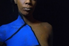 Andy Golub  artist/photographer and the head of Human Arts Connection designs and executes a living mural with10 models male and female they pose for a living canvas in a studio in Brooklyn
