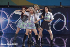 July 8  2022  NEW YORK  
ASEPA performs in New York's Central Park for the Good Morning America Concert series.
 Giselle,Karina,Winter & Ning Ning.performing on stage