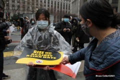 NEW YORK - Rise up Against Asian Hate Rally held at Foley Square in Manhattan.
Politicians and victims speak out against Asian Hate Crimes which have been on the rise in New York City. Photos: Bruce Cotler