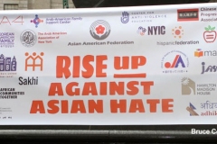 NEW YORK - Rise up Against Asian Hate Rally held at Foley Square in Manhattan.
Politicians and victims speak out against Asian Hate Crimes which have been on the rise in New York City. Photos: Bruce Cotler