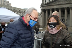 NEW YORK - Rise up Against Asian Hate Rally held at Foley Square in Manhattan.
Politicians and victims speak out against Asian Hate Crimes which have been on the rise in New York City. Photos: Bruce Cotler