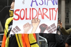 NEW YORK - Rise up Against Asian Hate Rally held at Foley Square in Manhattan.
Politicians and victims speak out against Asian Hate Crimes which have been on the rise in New York City. Photos: Bruce Cotler