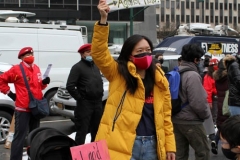 NEW YORK - Rise up Against Asian Hate Rally held at Foley Square in Manhattan.
Politicians and victims speak out against Asian Hate Crimes which have been on the rise in New York City. Photos: Bruce Cotler