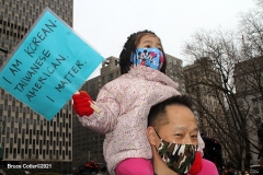 NEW YORK - Rise up Against Asian Hate Rally held at Foley Square in Manhattan.
Politicians and victims speak out against Asian Hate Crimes which have been on the rise in New York City. Photos: Bruce Cotler