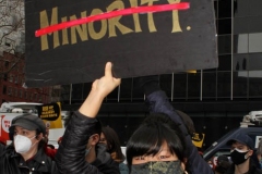 NEW YORK - Rise up Against Asian Hate Rally held at Foley Square in Manhattan.
Politicians and victims speak out against Asian Hate Crimes which have been on the rise in New York City. Photos: Bruce Cotler