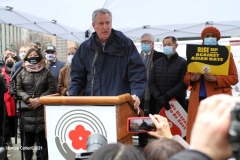NEW YORK - Rise up Against Asian Hate Rally held at Foley Square in Manhattan.
Politicians and victims speak out against Asian Hate Crimes which have been on the rise in New York City. Photos: Bruce Cotler