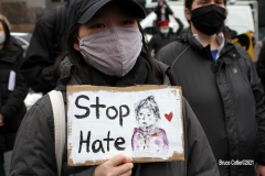 NEW YORK - Rise up Against Asian Hate Rally held at Foley Square in Manhattan.
Politicians and victims speak out against Asian Hate Crimes which have been on the rise in New York City. Photos: Bruce Cotler