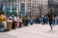 New York-  Stop the Hate Rally held at City Hall Park. Groups protested the recent rash of attacks against the Asian community.