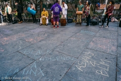 New York-  Stop the Hate Rally held at City Hall Park. Groups protested the recent rash of attacks against the Asian community.