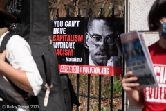 New York-  Stop the Hate Rally held at City Hall Park. Groups protested the recent rash of attacks against the Asian community.
