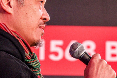 People and public figures came together for the Justice for Asian Women Rally in Times Square. Organized by the Asian Justice Movement,  cities across the United States held rallies to call for justice for Asian women facing ongoing attacks and racism.
In the past two years dramatic increase in anti-Asian hate crimes and random violence has effected the country and shaken Asian communities causing fear and alarm.
In NYC alone, three Asian American women were killed , In unprovoked attacks in the first quarter of the year. Statistically Asian women are targeted higher than compared to Asian men.
Performers, Kate Rigg, AKA Lady K. Sian and actor Perry Young were amongst the handful of performers to partake in the event.
Times Square, NYC. Wednesday, March 16, 2022. (C) Bianca Otero