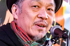 People and public figures came together for the Justice for Asian Women Rally in Times Square. Organized by the Asian Justice Movement,  cities across the United States held rallies to call for justice for Asian women facing ongoing attacks and racism.
In the past two years dramatic increase in anti-Asian hate crimes and random violence has effected the country and shaken Asian communities causing fear and alarm.
In NYC alone, three Asian American women were killed , In unprovoked attacks in the first quarter of the year. Statistically Asian women are targeted higher than compared to Asian men.
Performers, Kate Rigg, AKA Lady K. Sian and actor Perry Young were amongst the handful of performers to partake in the event.
Times Square, NYC. Wednesday, March 16, 2022. (C) Bianca Otero