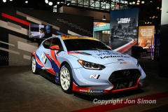 After a 2 year hiatus NY Governor Kathy Hochul welcomes the International Auto Show back to the New York Javits Center 4/13/2022.  The Governor announced electric vehicle programs are coming to New York, and encouraged people to try the EV test track.   EVolve EV fast chargers are planned for LaGuardia Airport.  The show has a variety of production and prototype vehicles, gas and electric.  Photos by Jon Simon