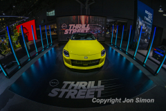 After a 2 year hiatus NY Governor Kathy Hochul welcomes the International Auto Show back to the New York Javits Center 4/13/2022.  The Governor announced electric vehicle programs are coming to New York, and encouraged people to try the EV test track.   EVolve EV fast chargers are planned for LaGuardia Airport.  The show has a variety of production and prototype vehicles, gas and electric.  Photos by Jon Simon