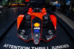 After a 2 year hiatus NY Governor Kathy Hochul welcomes the International Auto Show back to the New York Javits Center 4/13/2022.  The Governor announced electric vehicle programs are coming to New York, and encouraged people to try the EV test track.   EVolve EV fast chargers are planned for LaGuardia Airport.  The show has a variety of production and prototype vehicles, gas and electric.  Photos by Jon Simon