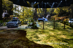 After a 2 year hiatus NY Governor Kathy Hochul welcomes the International Auto Show back to the New York Javits Center 4/13/2022.  The Governor announced electric vehicle programs are coming to New York, and encouraged people to try the EV test track.   EVolve EV fast chargers are planned for LaGuardia Airport.  The show has a variety of production and prototype vehicles, gas and electric.  Photos by Jon Simon