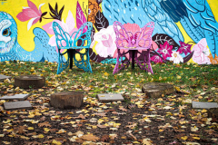 Fall details of Prospect Park and Brooklyn. (C) Bianca Otero. Brooklyn, NY. November 15, 2021