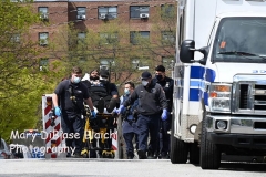 April 18, 2021
Barricaded EDP
214 Market Street
Staten Island, NY
For Credit:  Mary DiBiase Blaich

Police were called to 214 Market Street in West Brighton, Staten Island shortly after 10:30 am this morning for a barricaded EDP.  The 120 Sgt requested ESU-T5, ESU-5, HNT and TARU.  The individual was placed in custody shortly after 11 AM, and removed by ambulance to Richmond University Medical Center.