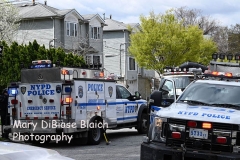 April 18, 2021
Barricaded EDP
214 Market Street
Staten Island, NY
For Credit:  Mary DiBiase Blaich

Police were called to 214 Market Street in West Brighton, Staten Island shortly after 10:30 am this morning for a barricaded EDP.  The 120 Sgt requested ESU-T5, ESU-5, HNT and TARU.  The individual was placed in custody shortly after 11 AM, and removed by ambulance to Richmond University Medical Center.