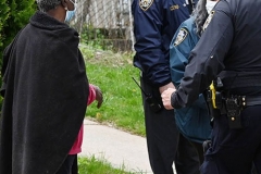 April 18, 2021
Barricaded EDP
214 Market Street
Staten Island, NY
For Credit:  Mary DiBiase Blaich

Police were called to 214 Market Street in West Brighton, Staten Island shortly after 10:30 am this morning for a barricaded EDP.  The 120 Sgt requested ESU-T5, ESU-5, HNT and TARU.  The individual was placed in custody shortly after 11 AM, and removed by ambulance to Richmond University Medical Center.