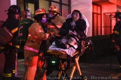 Six residents suffered non-life-threatening injuries during a fire that broke out in a 10th floor apartment of the Shore Hill Senior Center, 9000 Shore Rd., Bay Ridge, on Mon., December 14, 2020.

Photo by Marc A. Hermann