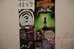 Beetlejuice the musical is back on Broadway on April 8, 2022 at the Marquis Theater. Before you enter the theater, the guest get to see all the fan art that was submitted.