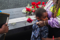 Family and locals came to show their respect and honor those lost on 9/11 at Ground Zero in New York City. Thousands of people came to pay their respects and to remember the tragedy that befell NYC 20 years ago. An array of events were scheduled throughout NYC to honor and remember the catastrophe that shook the world in 2001.