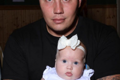 Brooklyn N.Y. first birthday party for Kailyn Blisner at the Ancient Order of Hibernians in Gerritsen Beach Brooklyn
