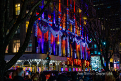 2021 Holiday Lighting adorns the Manhattan mid-town streets.