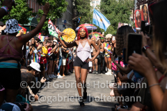 After COVID-19 put a stop to gay pride in 2020, New Yorkers came out in full force to celebrate and party on June 27, 2021, in New York, NY. (Photo by Gabriele Holtermann)