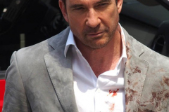 New York-   Filming the Television show" Law and Order- Organized Crime" in  the financial District of Manhattan
Dylan McDermot