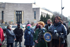New York City and New York state elected officials are advocating for the expansion of voting rights as the country observes the one-year anniversary of the attack on the U.S. Capitol. Brooklyn, NY, January 6, 2022. (C) Bianca Otero