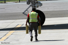 New York, President Joseph Biden arrives at John F. Kennedy Airport on Tuesday, September 7,  To Survey Damage caused by Hurricane Ida. The President  traveled to Manville, New Jersey and Queens, New York