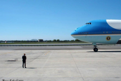New York, President Joseph Biden arrives at John F. Kennedy Airport on Tuesday, September 7,  To Survey Damage caused by Hurricane Ida. The President  traveled to Manville, New Jersey and Queens, New York