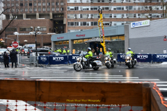 President Joe Biden on Thursday visited Police Headquarters in Lower Manhattan, where he delivered his full-throated support for Mayor Eric Adams’ efforts to combat violent crime.

The event was a display of unity among city, state, and federal officials around the precipitous rise in gun violence across major U.S. cities, which could likely be a factor in the midterm elections.
But success in stopping the flow of illegal guns has eluded Democrats for decades. Most of the guns seized by the NYPD have been traced back to states with looser gun laws and attempts to pass gun control measures in Congress have perennially failed.

Flanked by Adams and Gov. Kathy Hochul, Biden held up New York City as a model for its strategic partnerships with federal, state and local officials. He said that he wanted to help “every major city follow New York’s lead.”

Photographer Placido D. Perez
NYPPA Independent Photographer