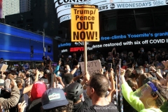 Celebrations breakout all over New York City with the news of  Biden/ Harris  Presidential victory.