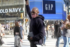 Celebrations breakout all over New York City with the news of  Biden/ Harris  Presidential victory. Times Square Celebration