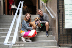 New York,   Blessing of the Animals at St. Francis of Assisi Church in Manhattan.
 St. Francis of Assisi is the patron saint of animals and it’s part of the Franciscan tradition to bless  furry friends on or near Francis’ feast day.