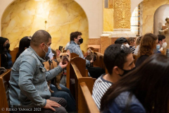 New York,   Blessing of the Animals at St. Francis of Assisi Church in Manhattan.
 St. Francis of Assisi is the patron saint of animals and it’s part of the Franciscan tradition to bless  furry friends on or near Francis’ feast day.