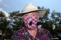 Back the Blue Rally started in Marine Park  then marchers walked thru the streets to Gerritsen Beach Brooklyn.The families of slain Police officers Russel Timoshenko and .Wenjan Liu attended the rally    8/9/2020